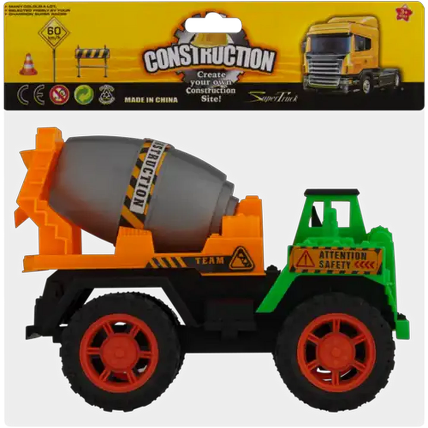 Image of Construction Toy Truck 19cm