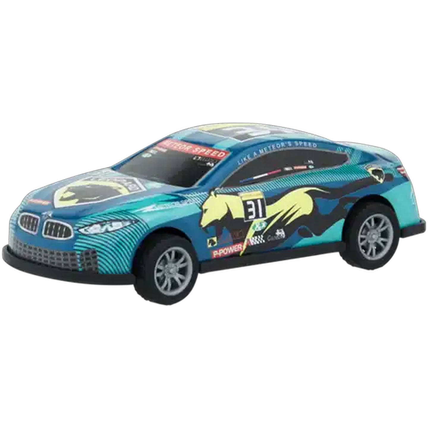 Image of Die-Cast Racer Toy Car 9cm (Type May Vary)