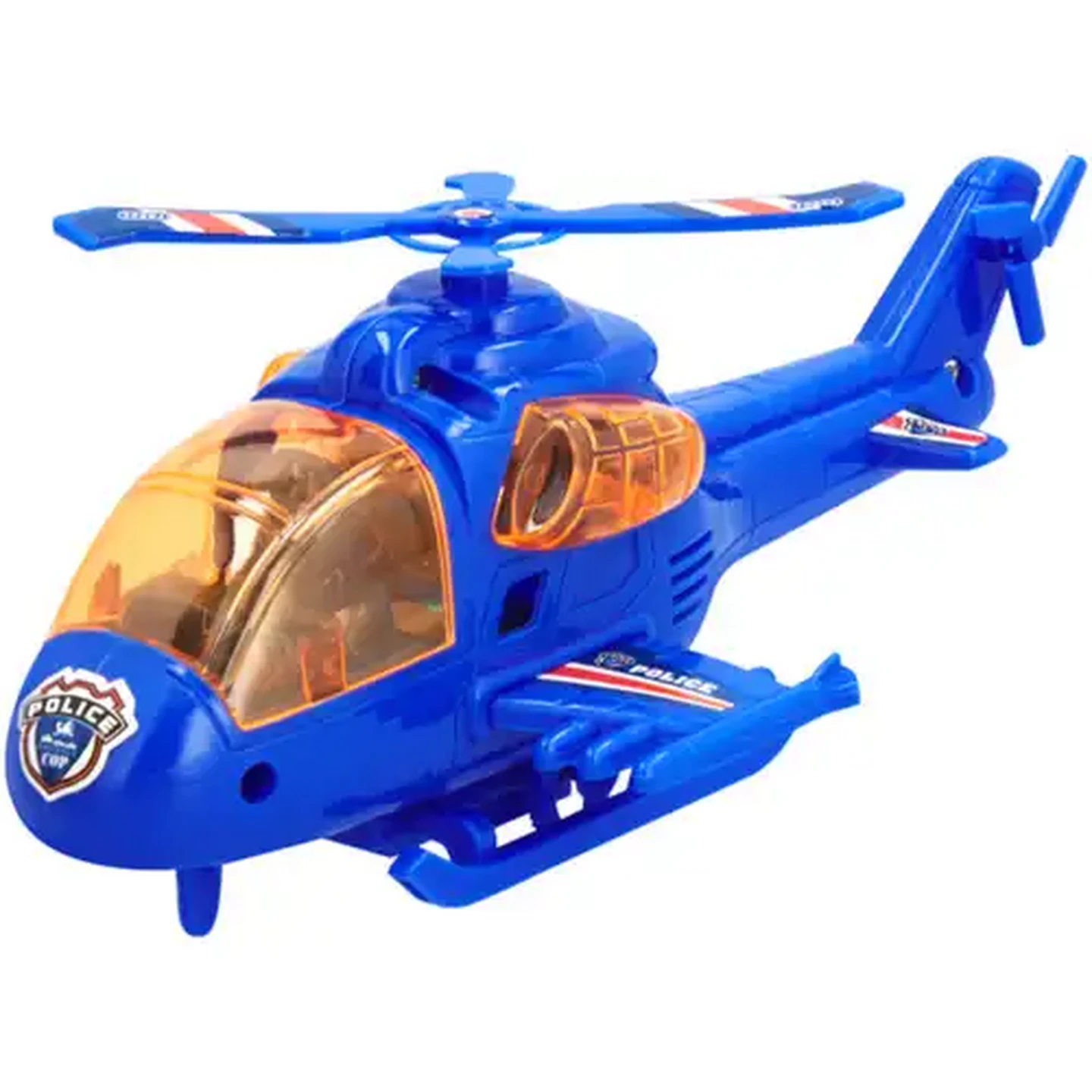 Image of Air Police Pull String Helicopter (Colour May Vary)