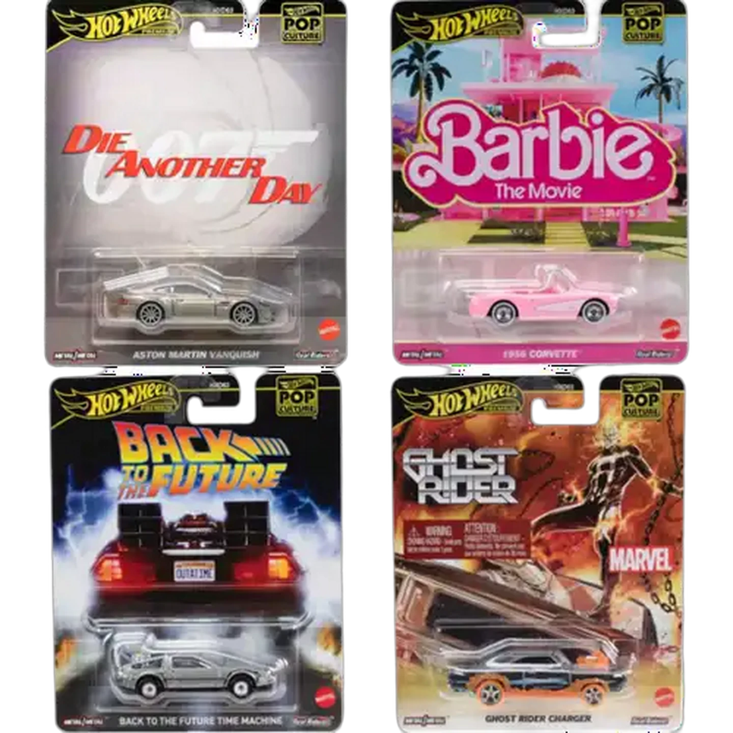 Image of Hot Wheels Premium Pop Culture 1:64 Die-Cast Vehicle (Type May Vary)