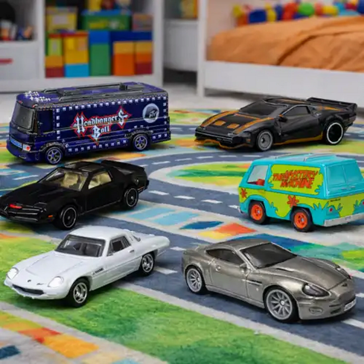 Image of Hot Wheels Premium Pop Culture 1:64 Die-Cast Vehicle (Type May Vary)
