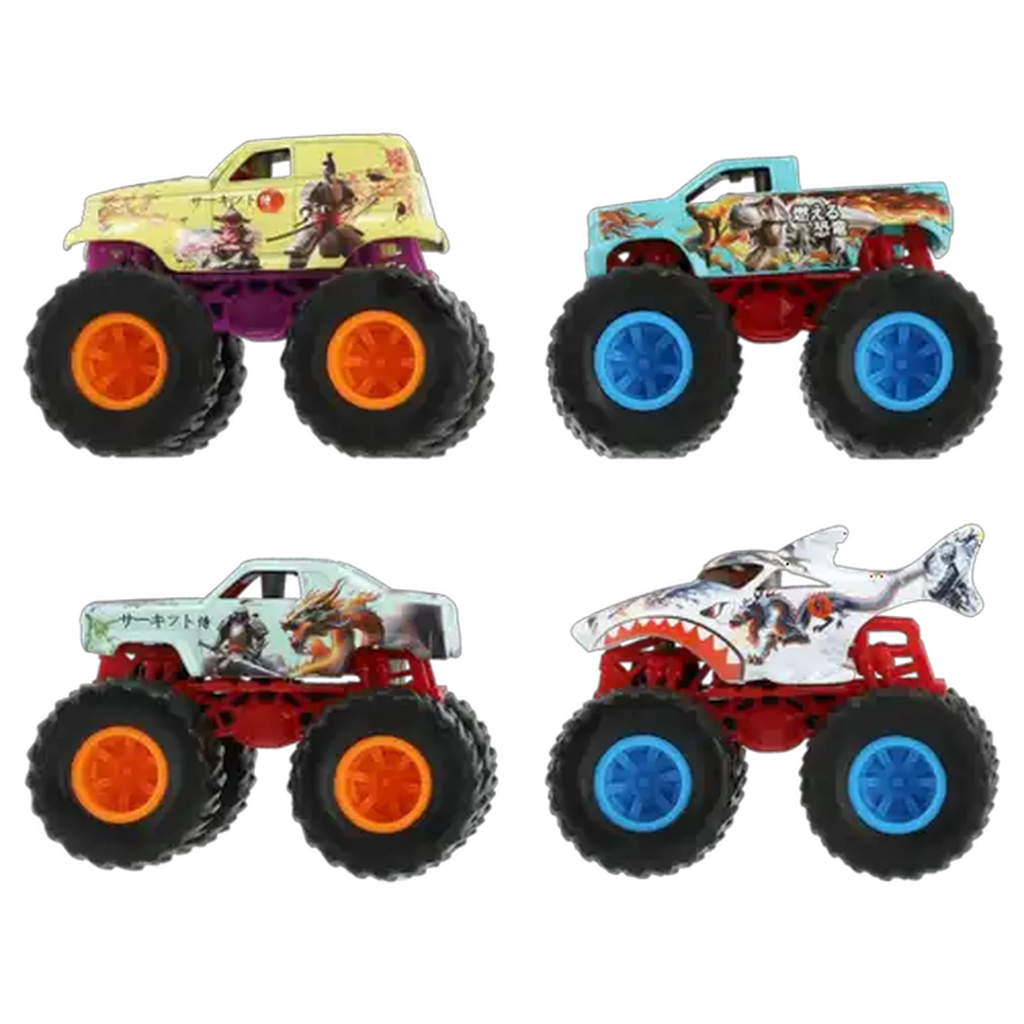 Image of Circuit Samurai Die Cast Truck 2-Pack (Design May Vary)
