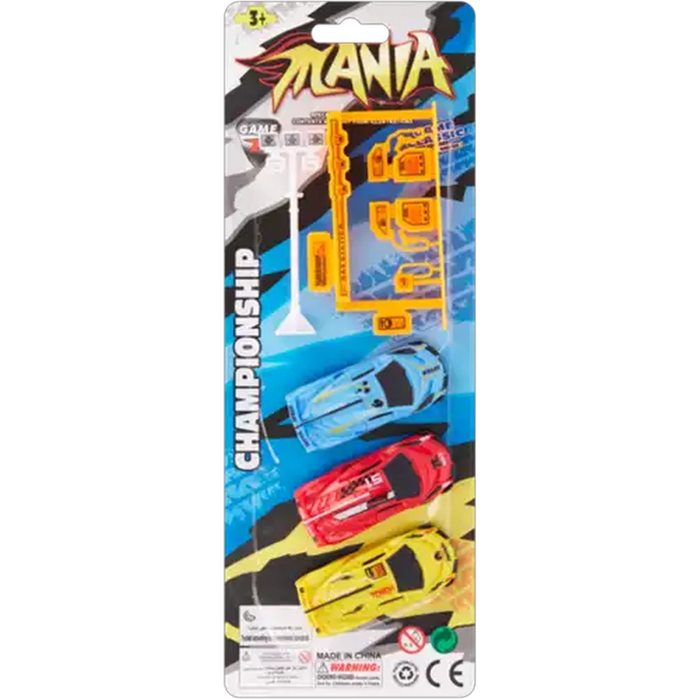 Image of Championship Cars with Station Set 5 Piece