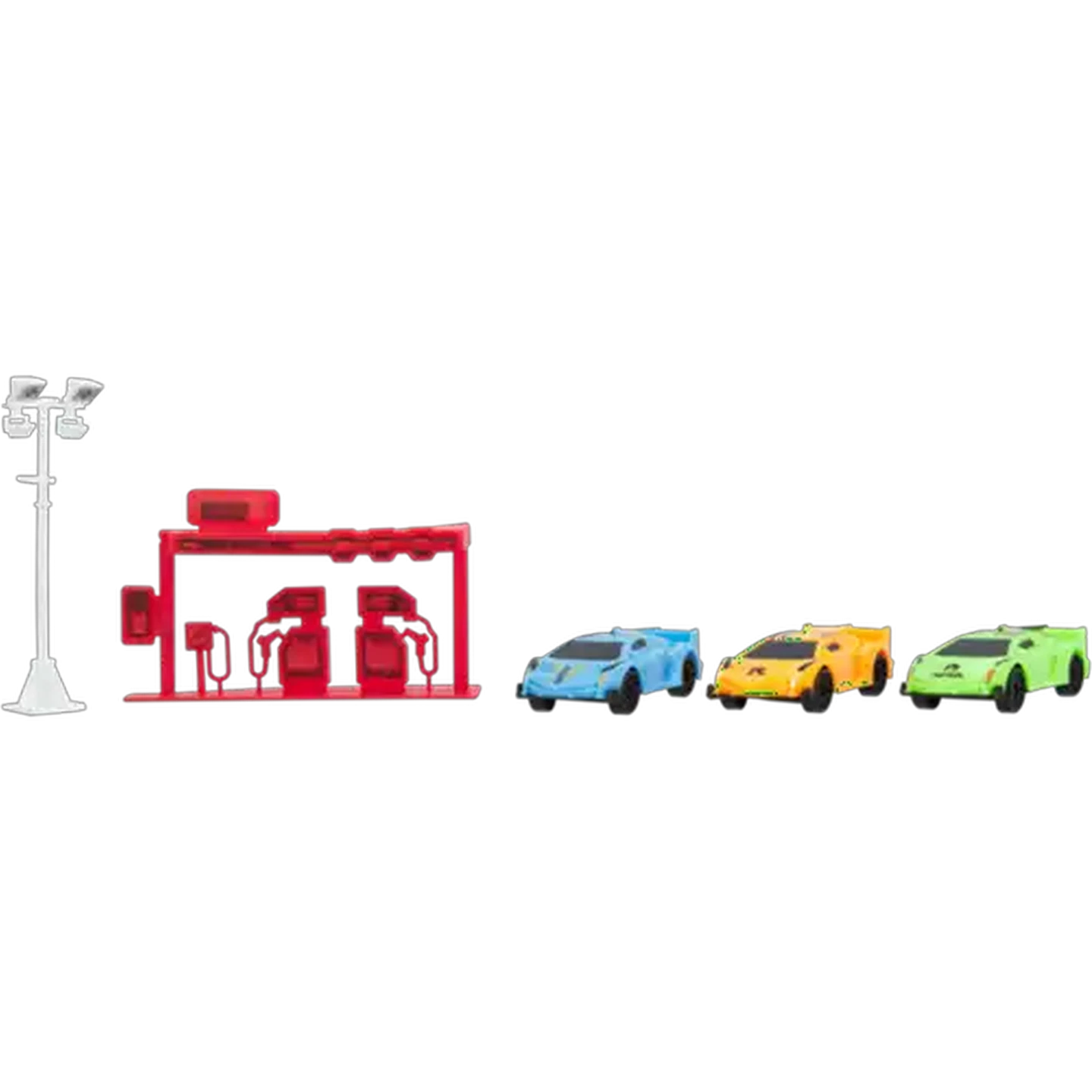 Image of Championship Cars with Station Set 5 Piece