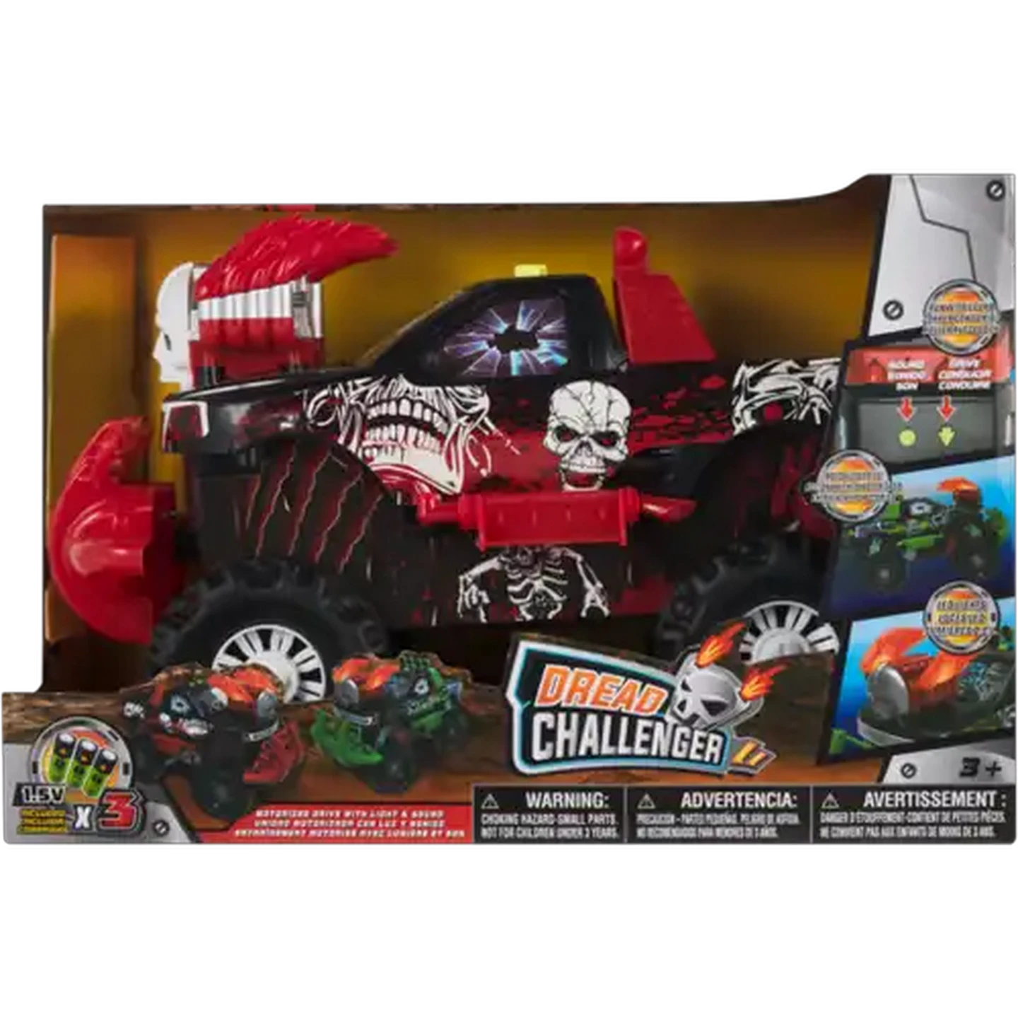 Image of Dread Challenger Motorized Drive With Light & Sound Truck