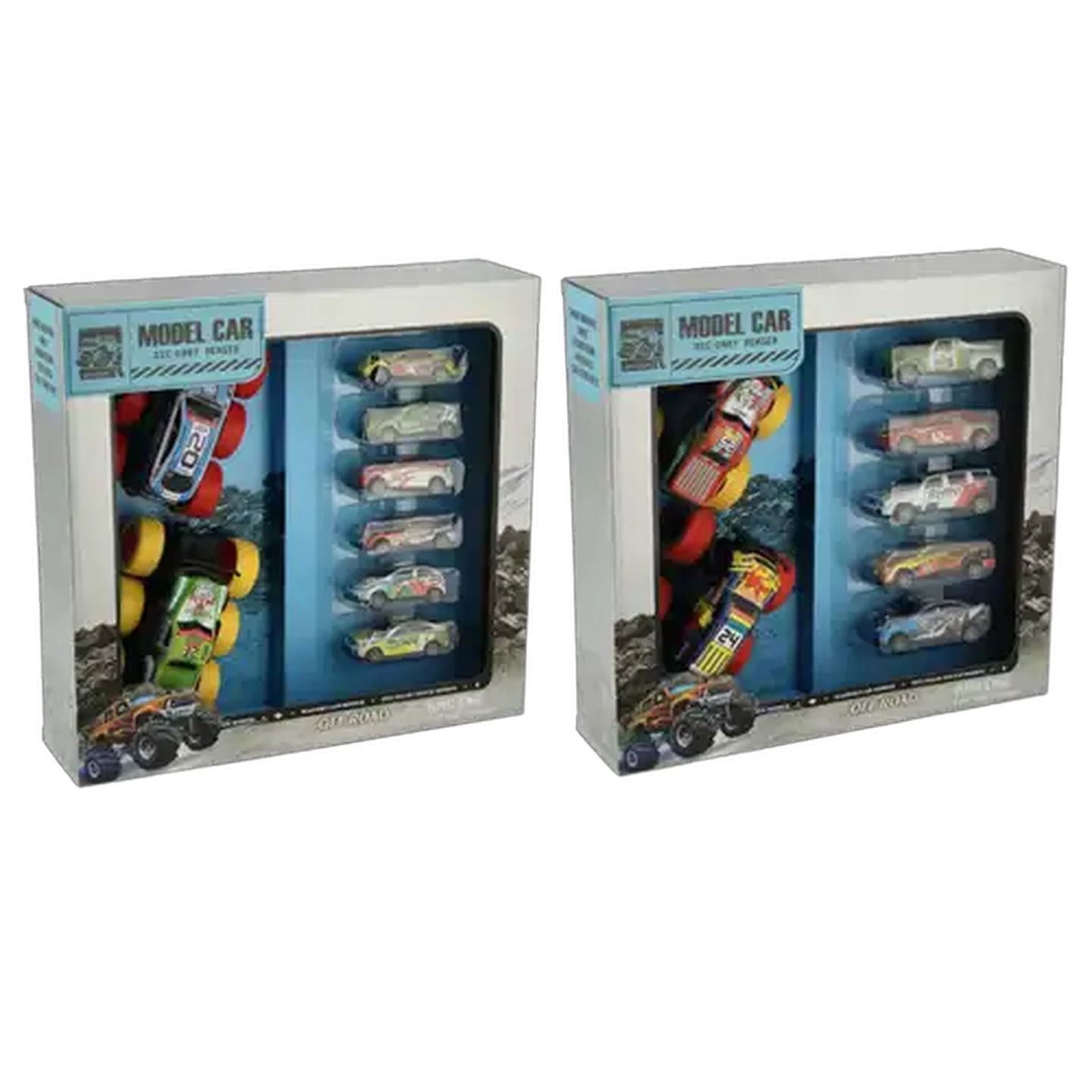 Image of Wheelers Model Car Die Cast Series Off Road Racing Cars 8-Pack (Design May Vary)