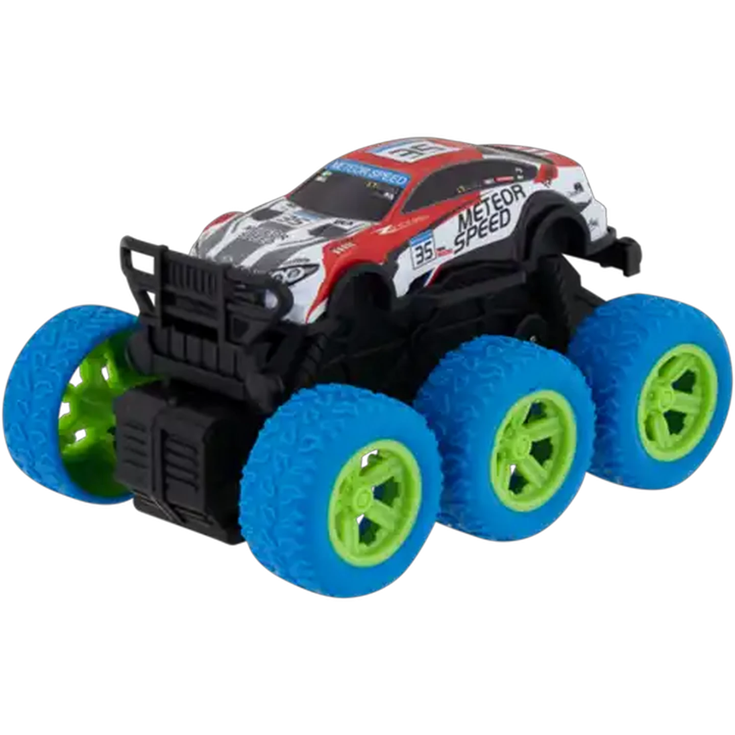 Image of 6 Wheeler Off-Road Die Cast Toy Car (Design May Vary)