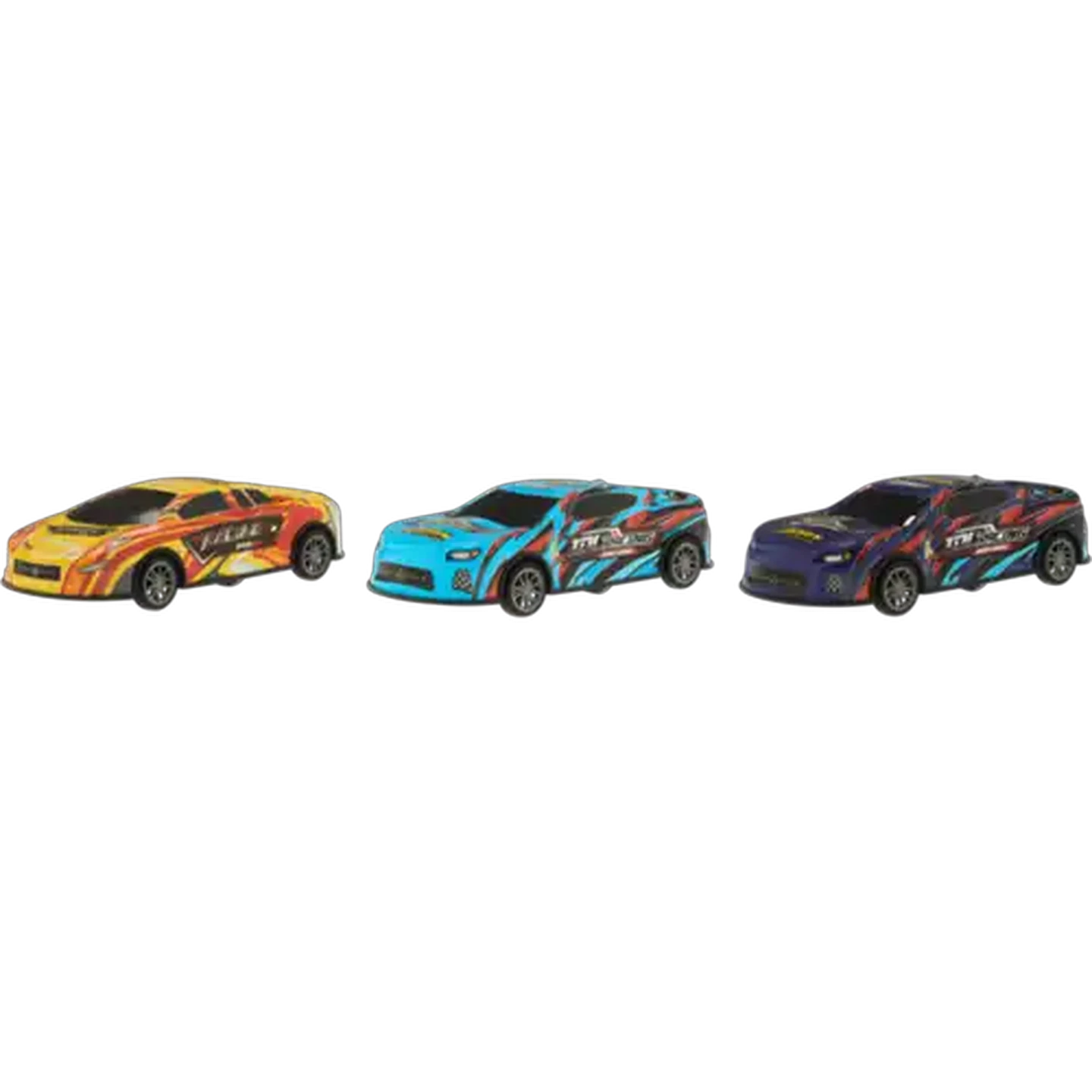 Image of Die Cast Stunt Drifter Car Set 3-Pack (Design May Vary)