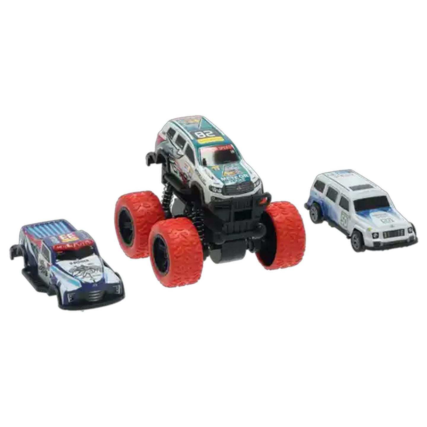 Image of Wheelers Model Car Die Cast Series Off Road Car Set 3-Pack