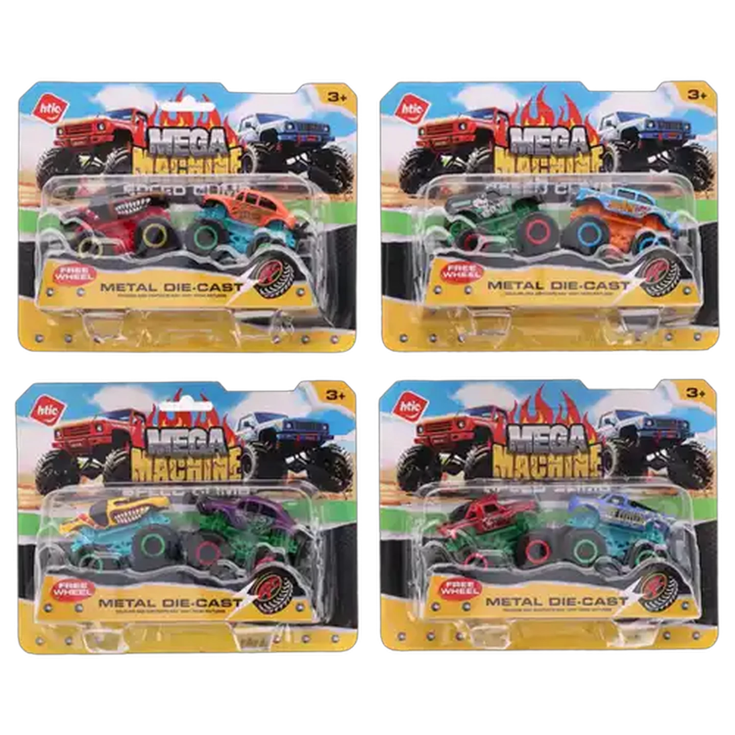 Checkers Sixty60 | HTIC Mega Machine Die-Cast Metal Big Wheel