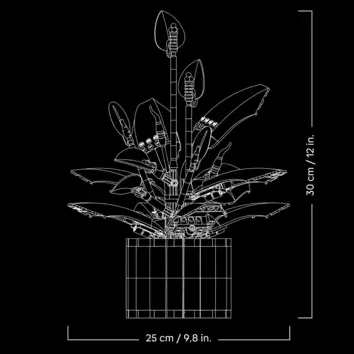Image of LEGO® Botanicals Peace Lily (11504)