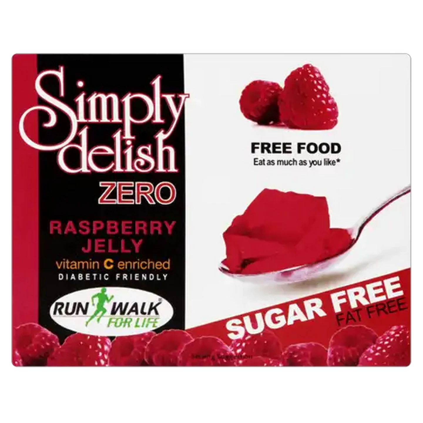 Image of Simply Delish Sugar Free Instant Raspberry Dessert 7.5g