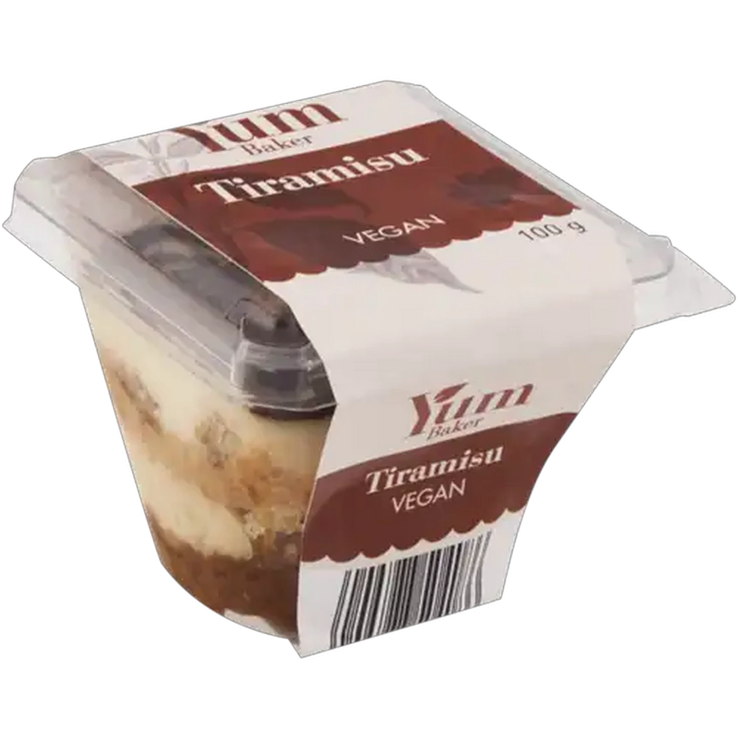 Image of Yum Baker Vegan Tiramisu Dessert 100g