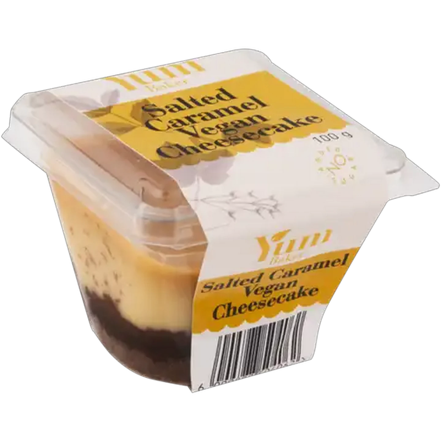 Image of Yum Baker Vegan Salted Caramel Cheesecake 100g