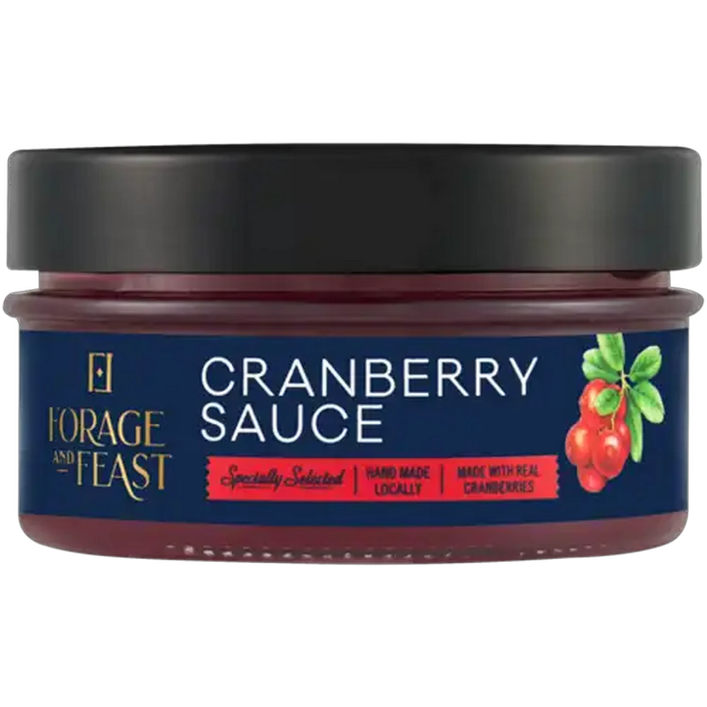 Image of Forage And Feast Limited Edition Cranberry Sauce 130g