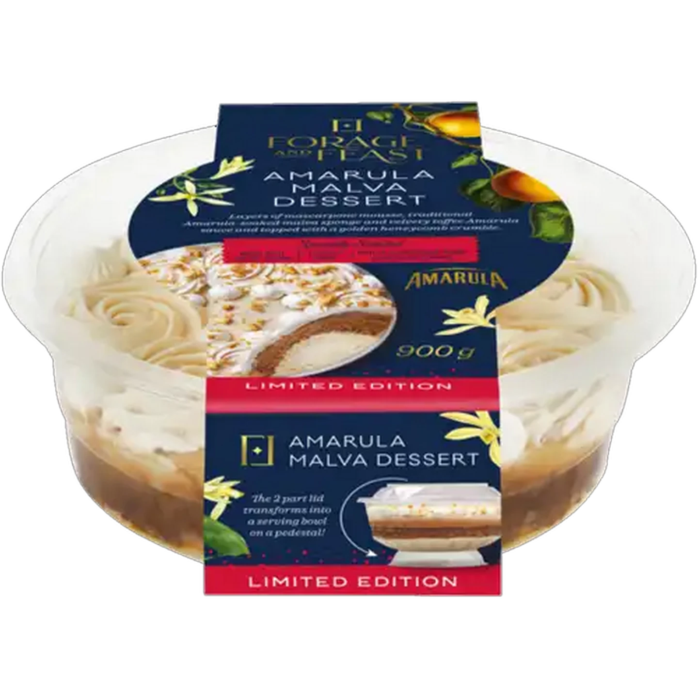 Image of Forage And Feast Limited Edition Amarula Malva Dessert 900g