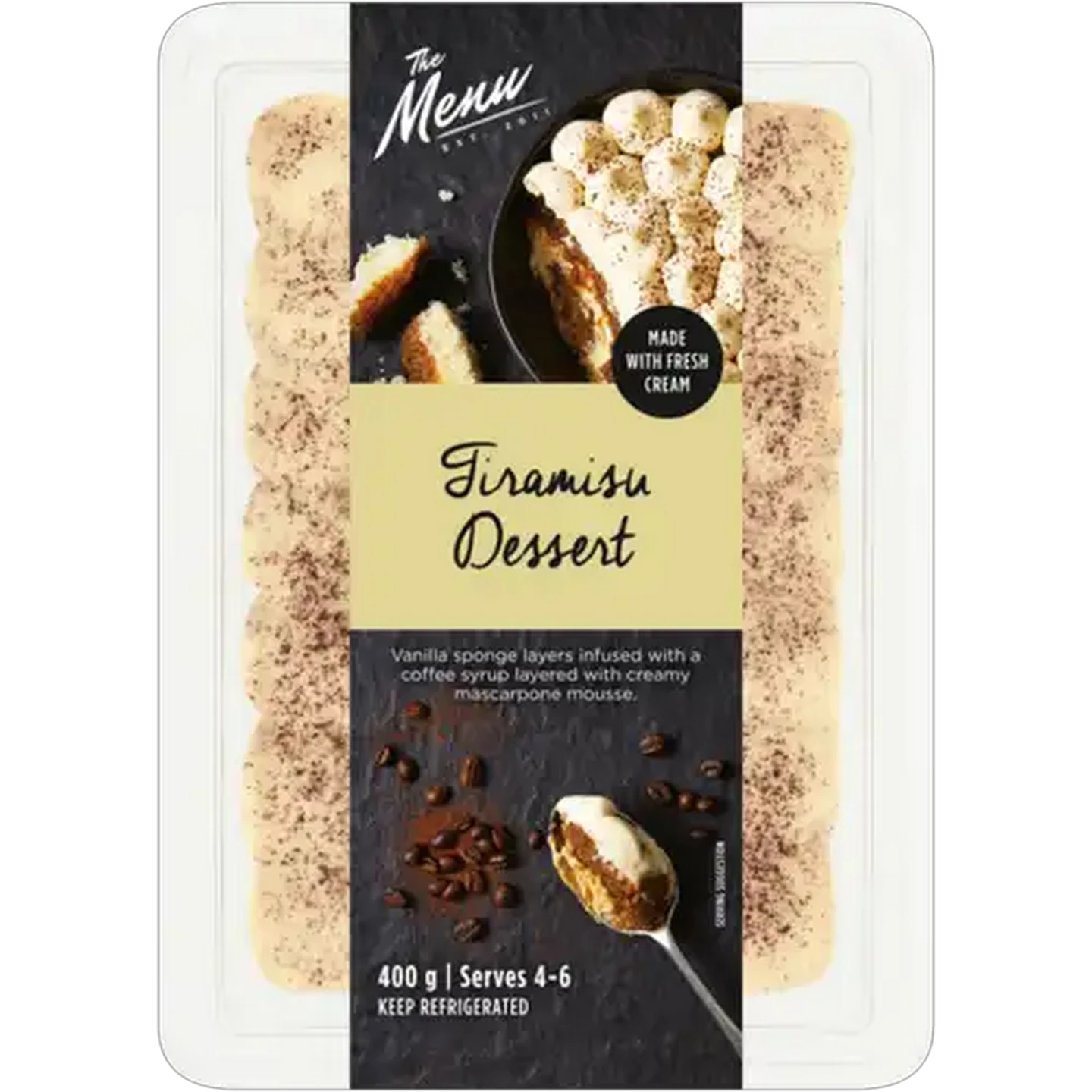 Image of The Menu Tiramisu Dessert 400g