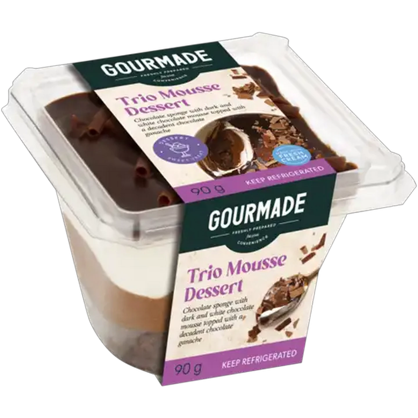 Image of Gourmade Trio Mousse Dessert 90g