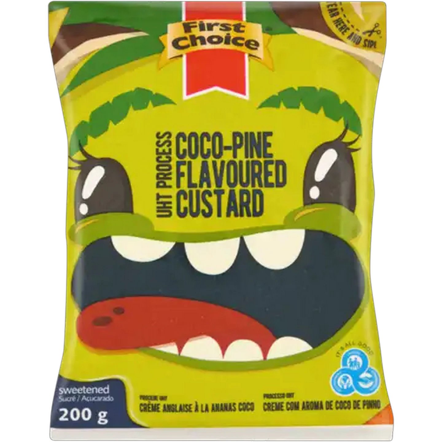 Image of First Choice Coco-Pine Flavoured Custard 200g