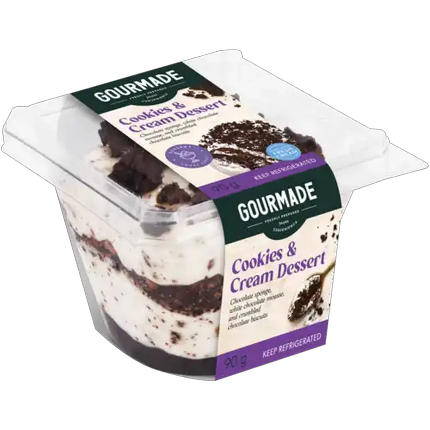 Image of Gourmade Cookies & Cream Dessert 90g