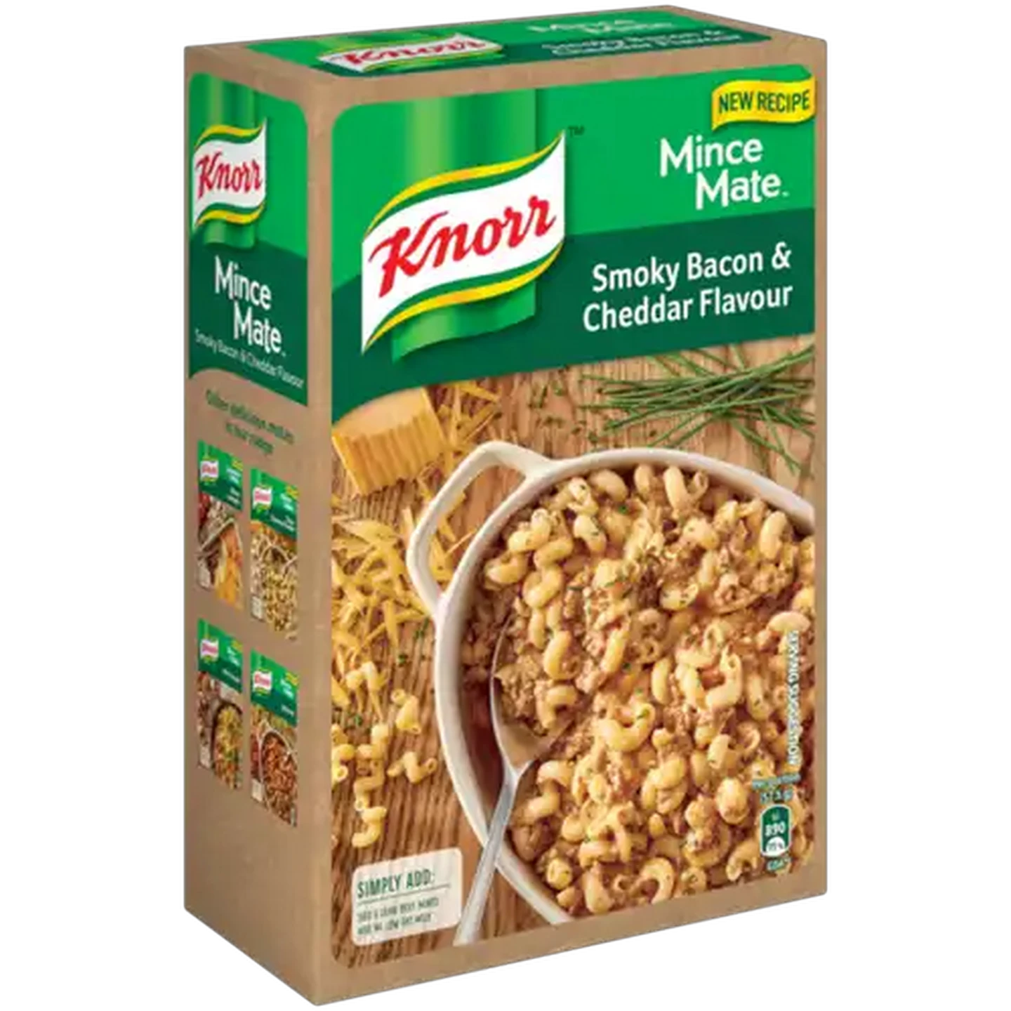 Image of Knorr Smoky Bacon & Cheddar Flavour Mince Mate 230g