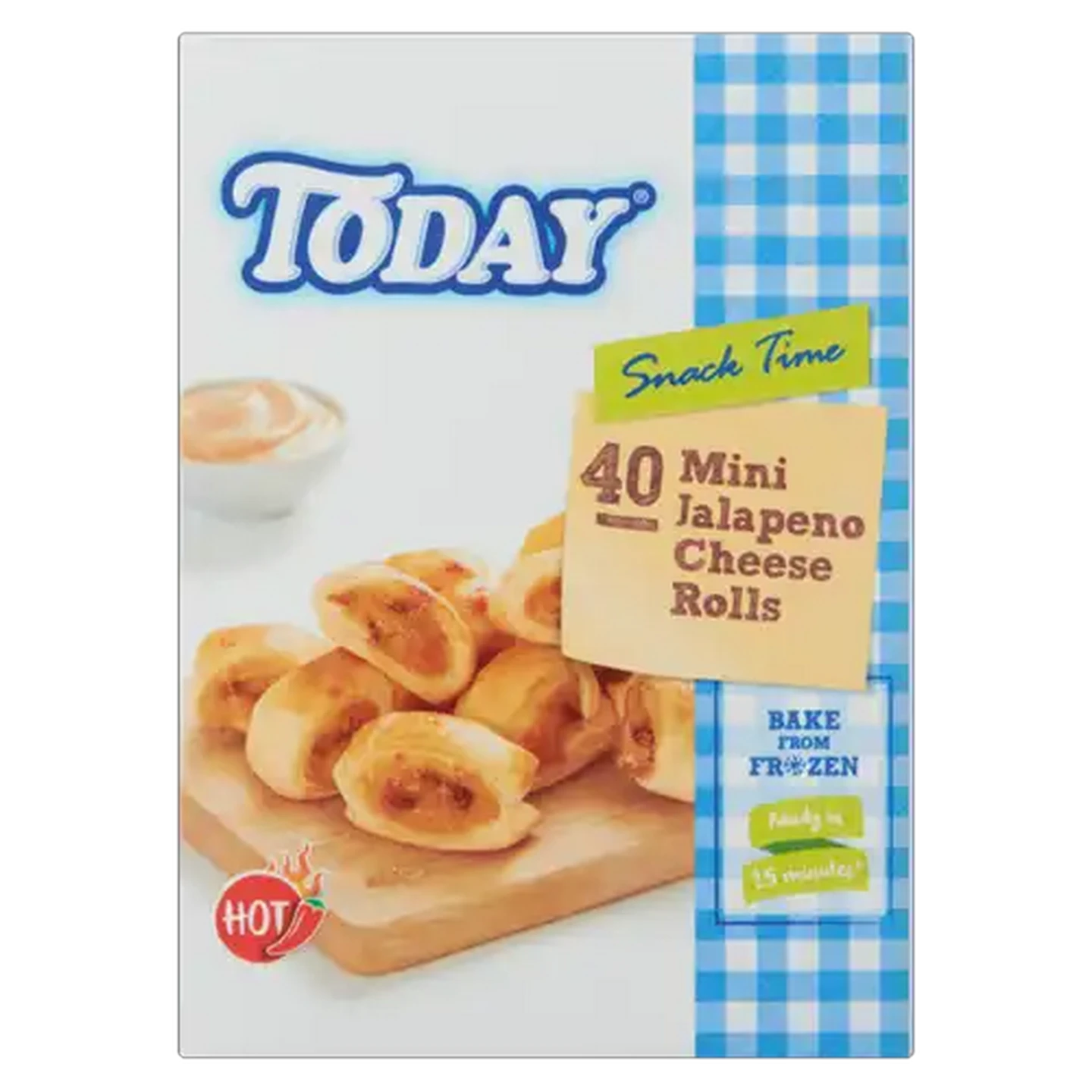 Image of Today Mini Jalapeño Cheese Rolls 40 Pack