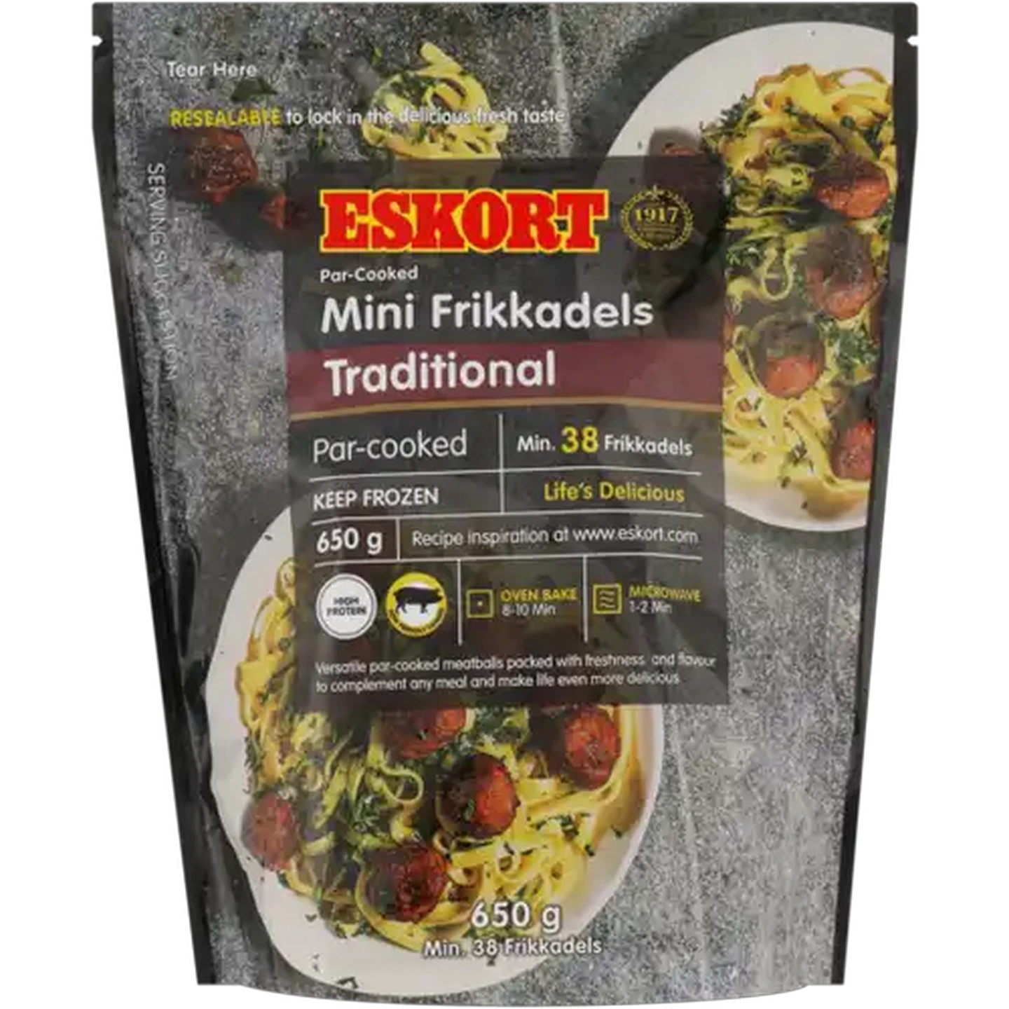 Image of Eskort Frozen Mini Pork Frikkadels 650g