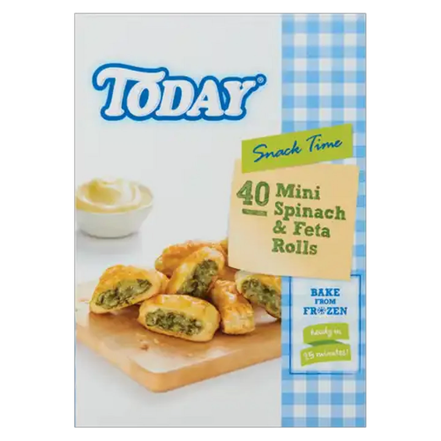 Image of Today Mini Spinach & Feta Rolls 40 Pack