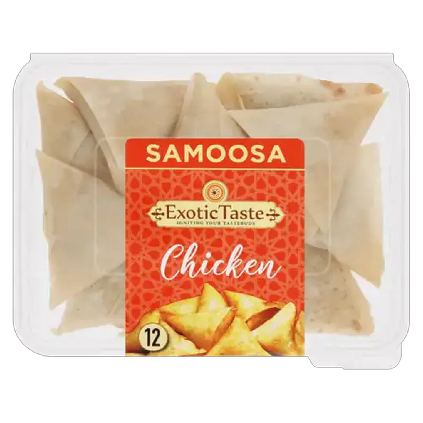Image of Exotic Taste Chicken Flavoured Frozen Samoosa's 12-Pack