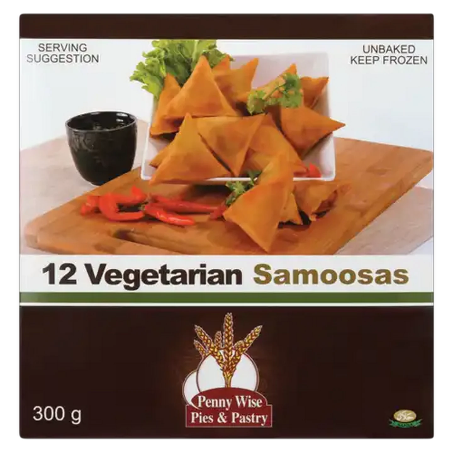 Image of Penny Wise Frozen Vegetable Samoosas 12 Pack
