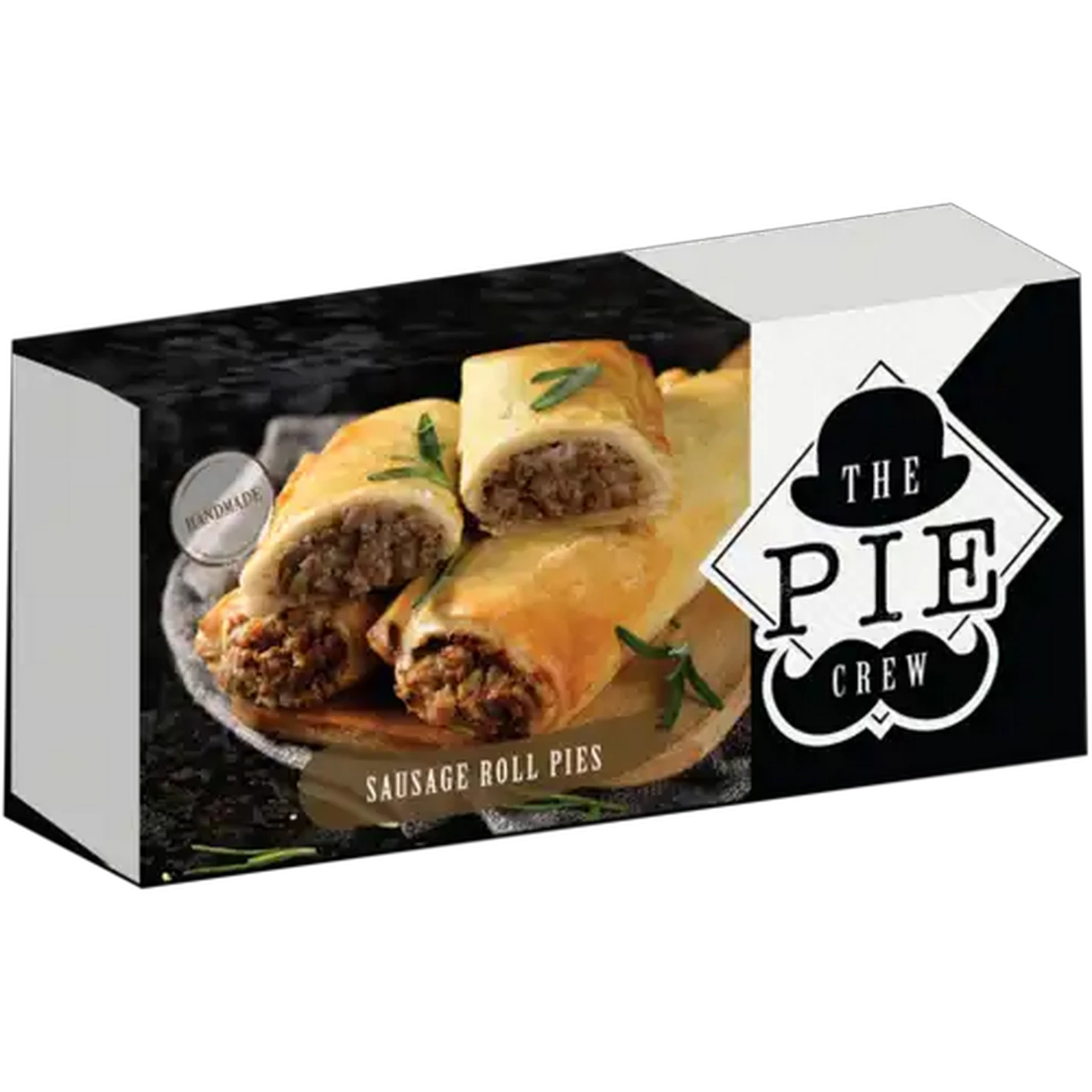 Image of The Pie Crew Frozen Sausage Roll Pies 4 Pack