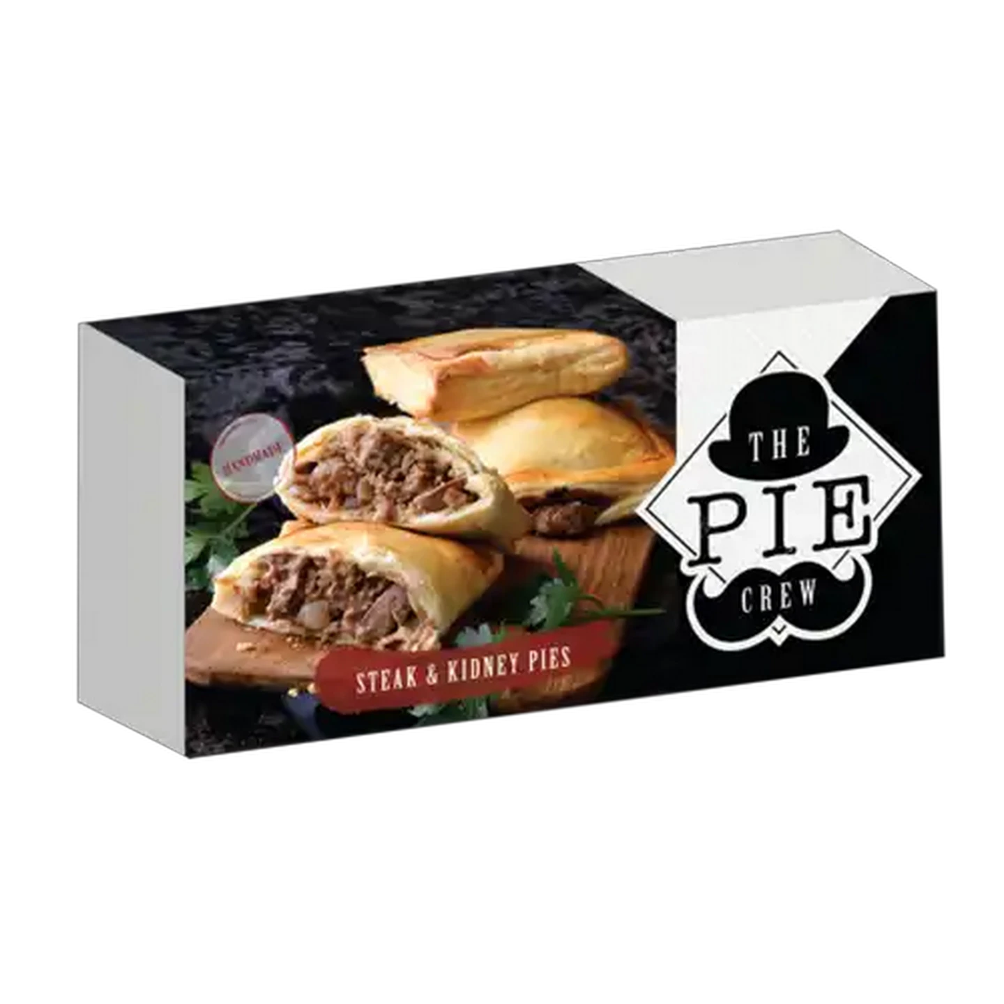 Image of The Pie Crew Frozen Steak and Kidney Pies 4 Pack