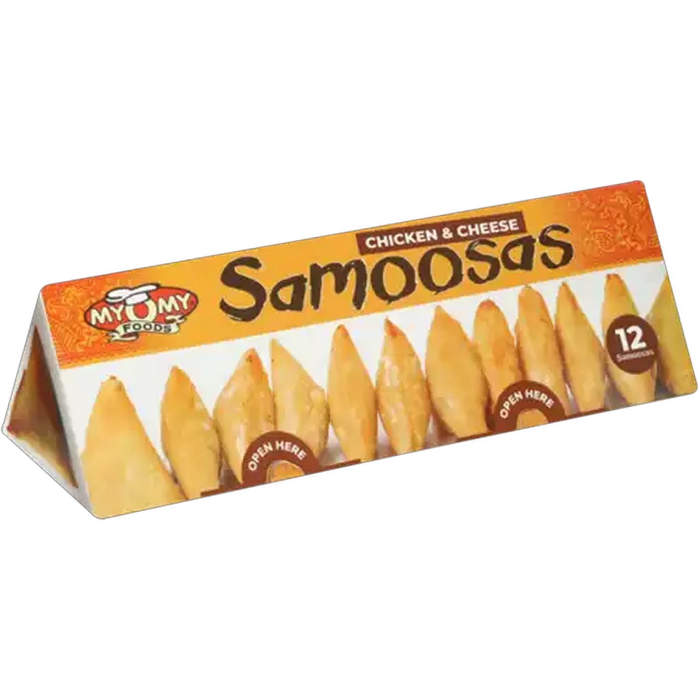 Image of MyOMy Foods Frozen Chicken & Cheese Samoosas 12 Pack