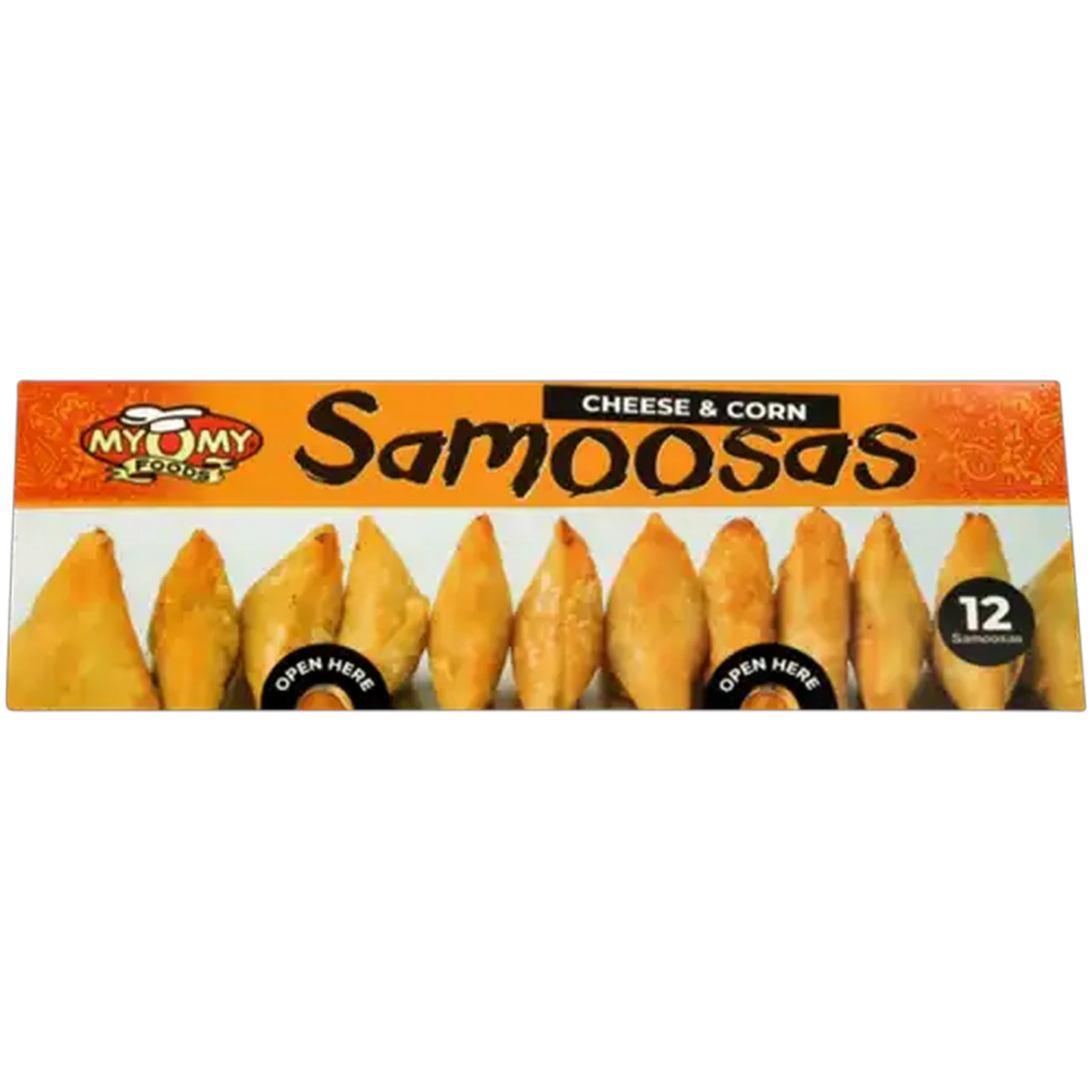 Image of MyOMy Foods Frozen Cheese & Corn Samoosas 12 Pack