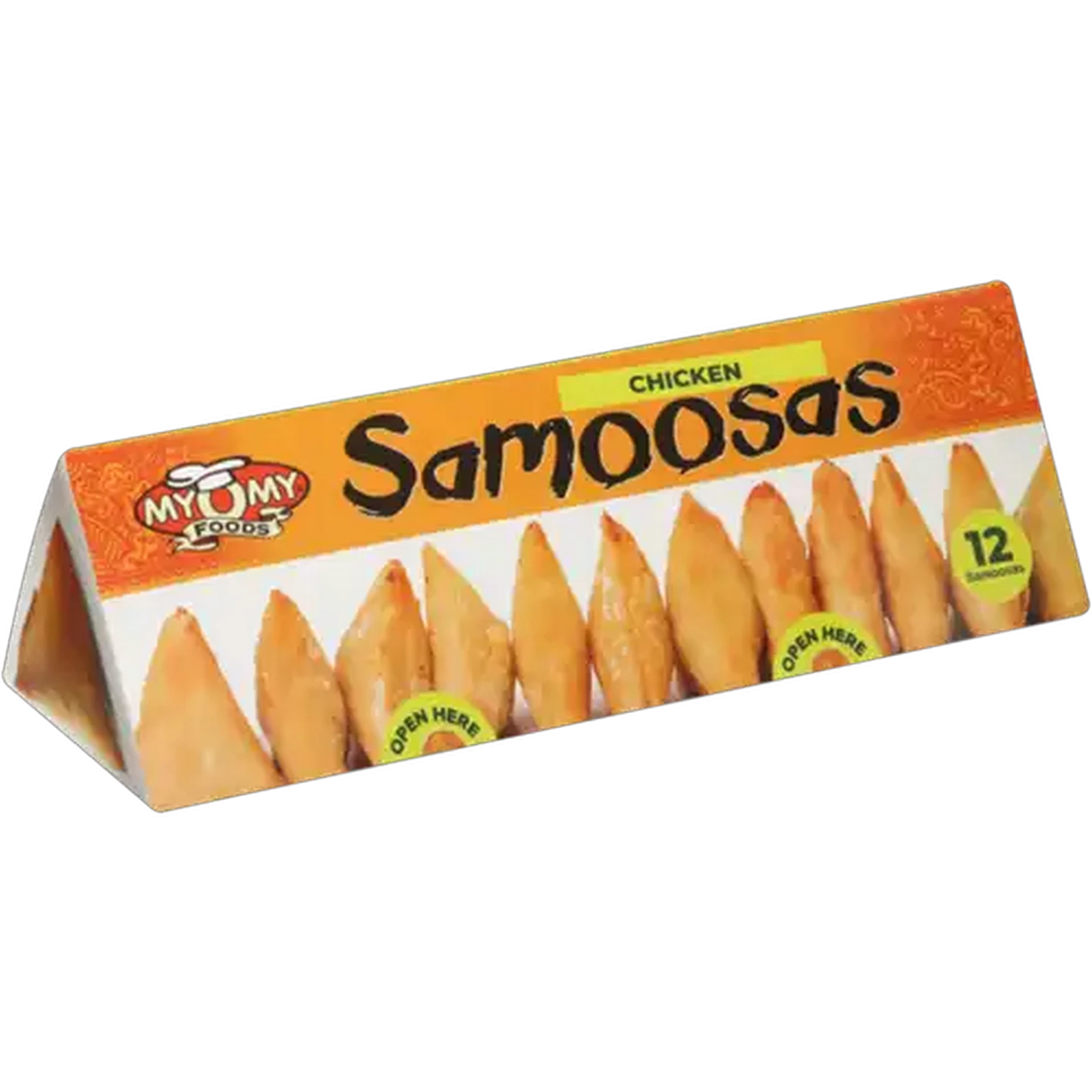 Image of MyOMy Foods Frozen Chicken Samoosas 12 Pack