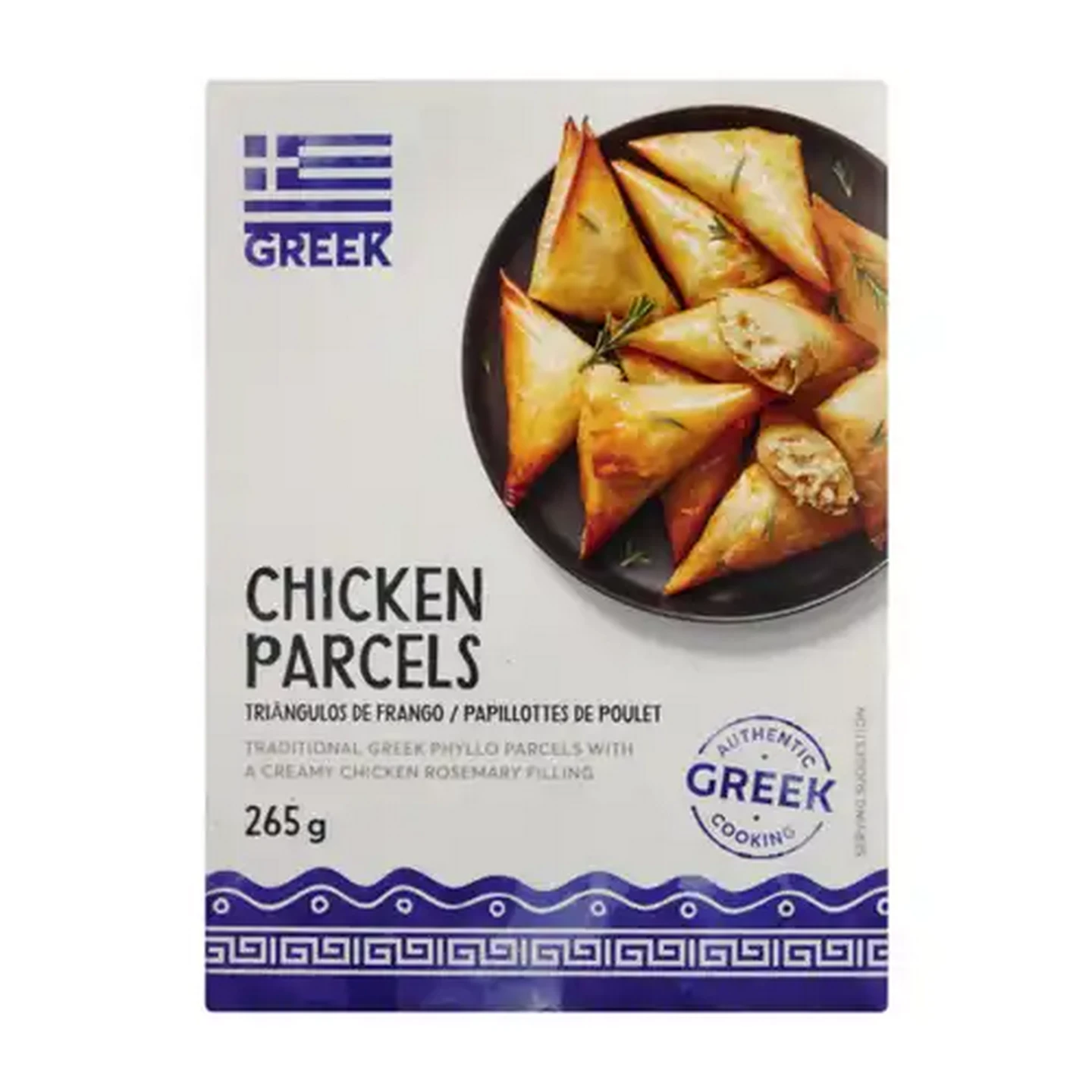 Image of Greek Frozen Chicken Parcels 265g