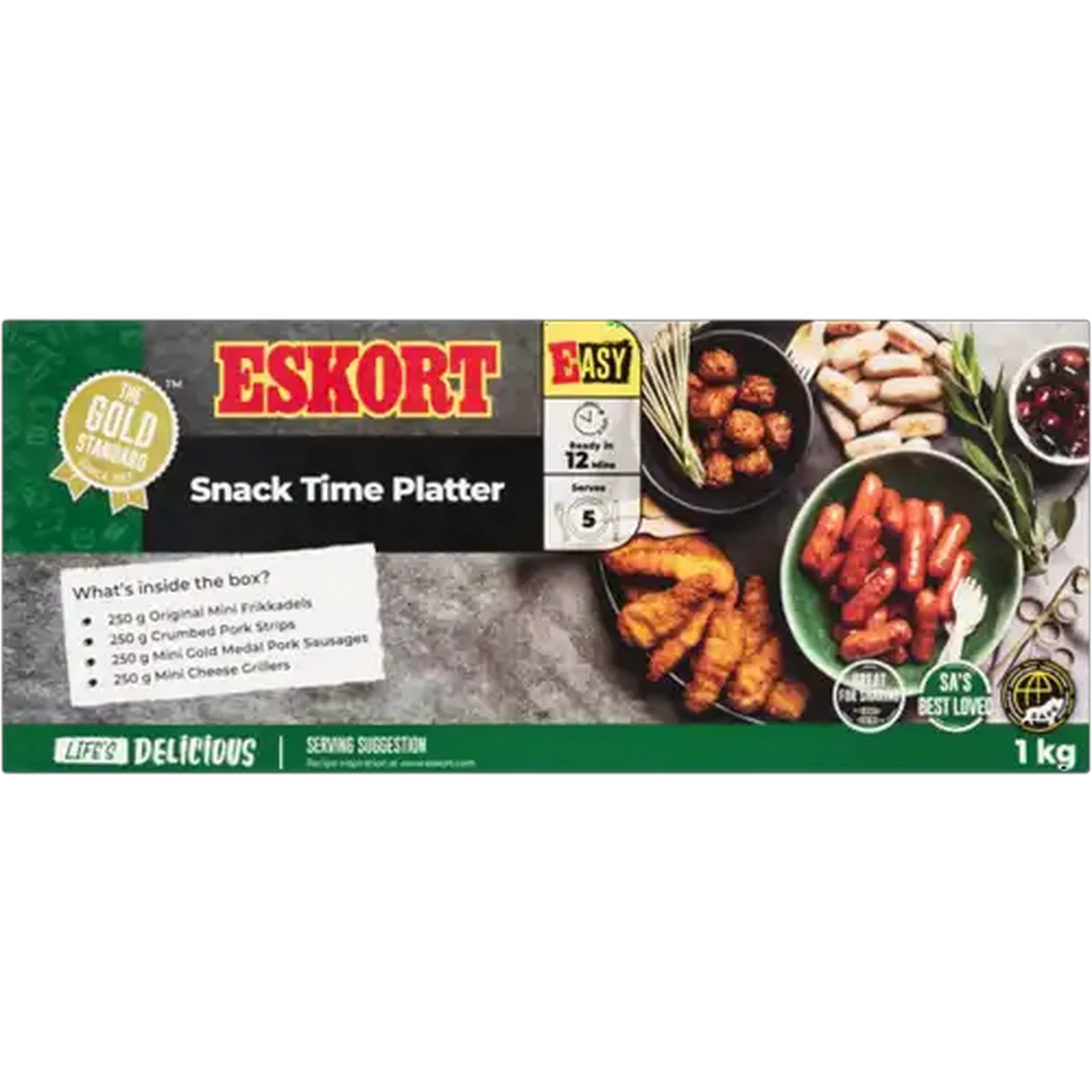 Image of Eskort Frozen Snack Time Platter 1kg