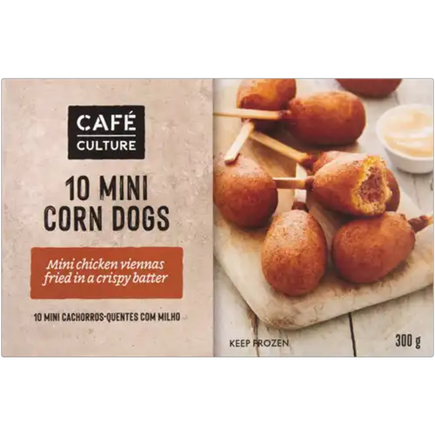Image of Café Culture Frozen Mini Corn Dogs 10 Pack