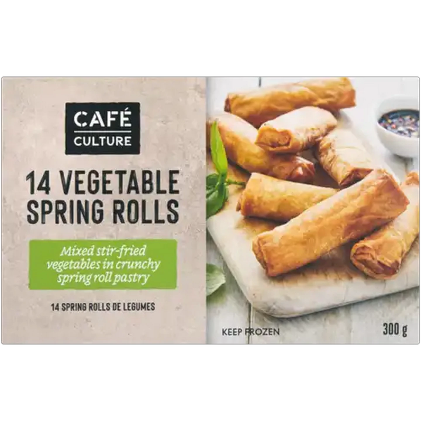 Image of Café Culture Frozen Vegetable Spring Rolls 14 Pack