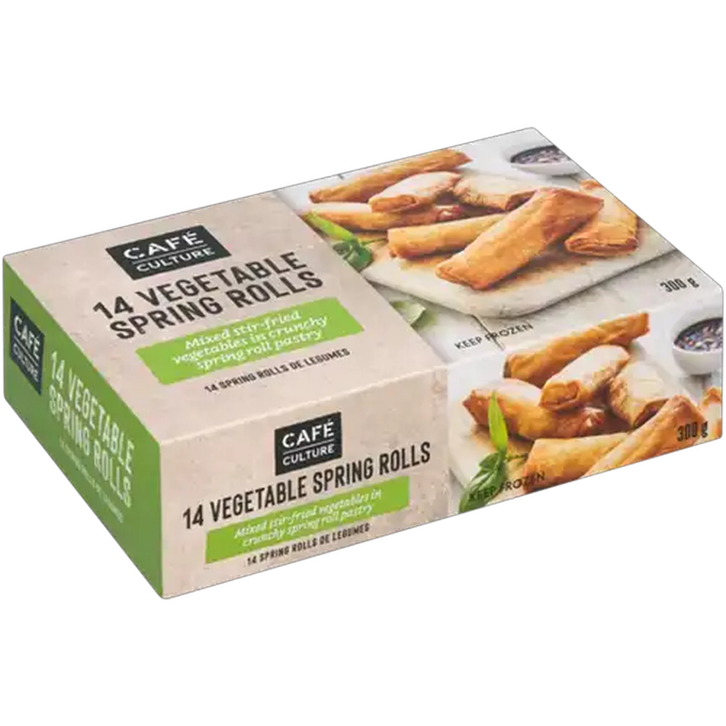 Image of Café Culture Frozen Vegetable Spring Rolls 14 Pack