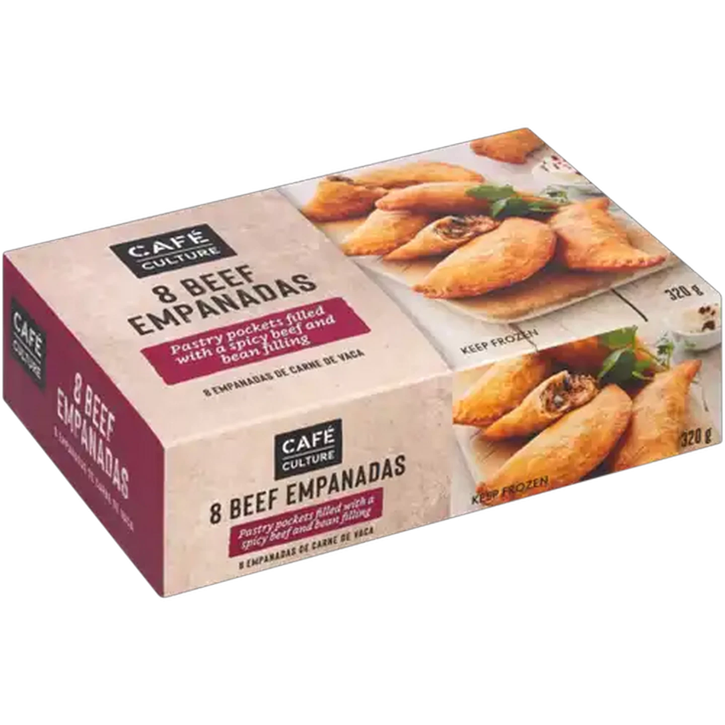 Image of Café Culture Frozen Beef Empanadas 8 Pack