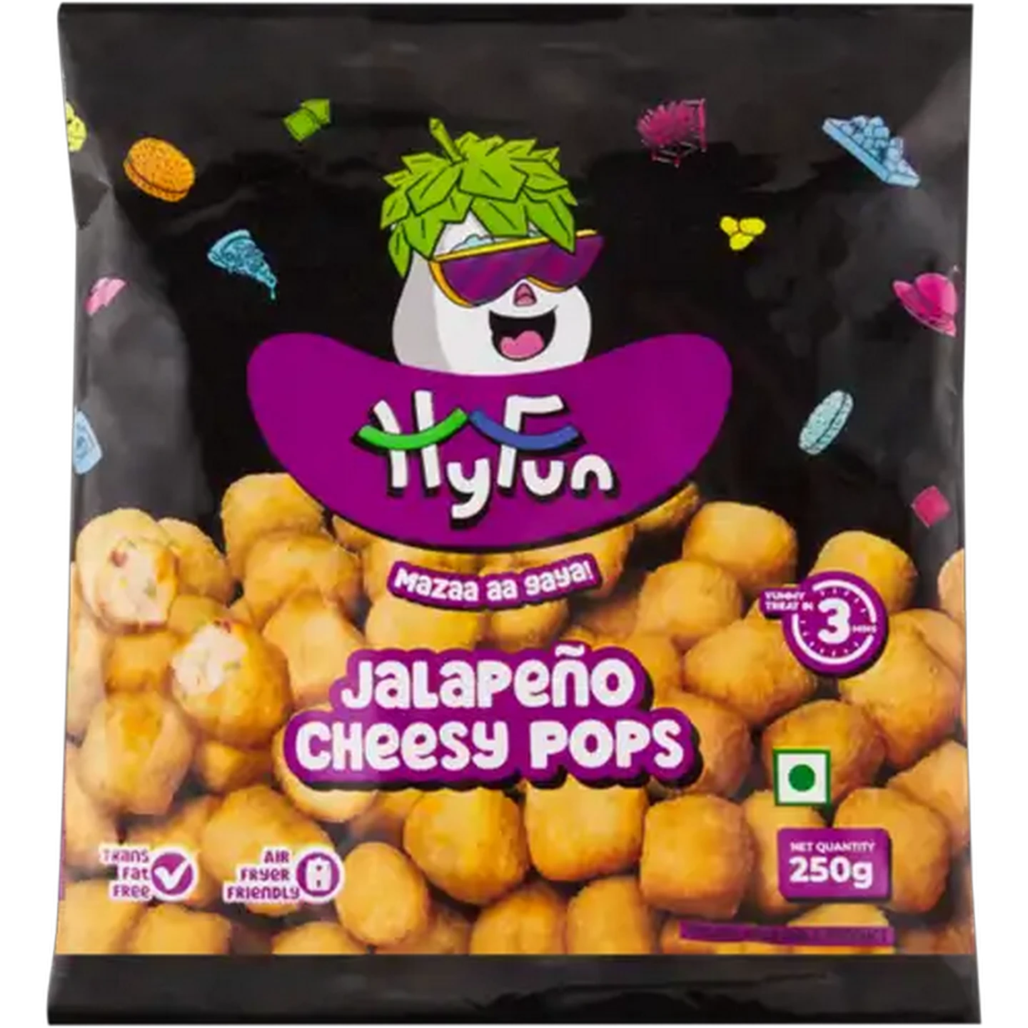 Image of HyFun Frozen Jalapeño Cheesy Pops 250g