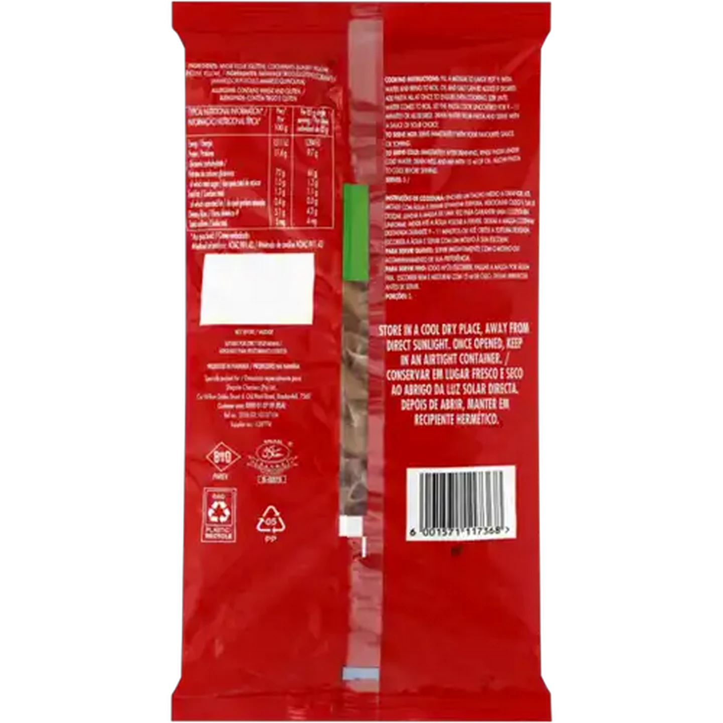 Image of Mr. Pasta Penne Rigate Pasta 500g