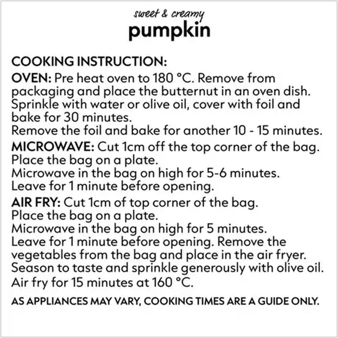 Image of Pumpkin Cubes 500g