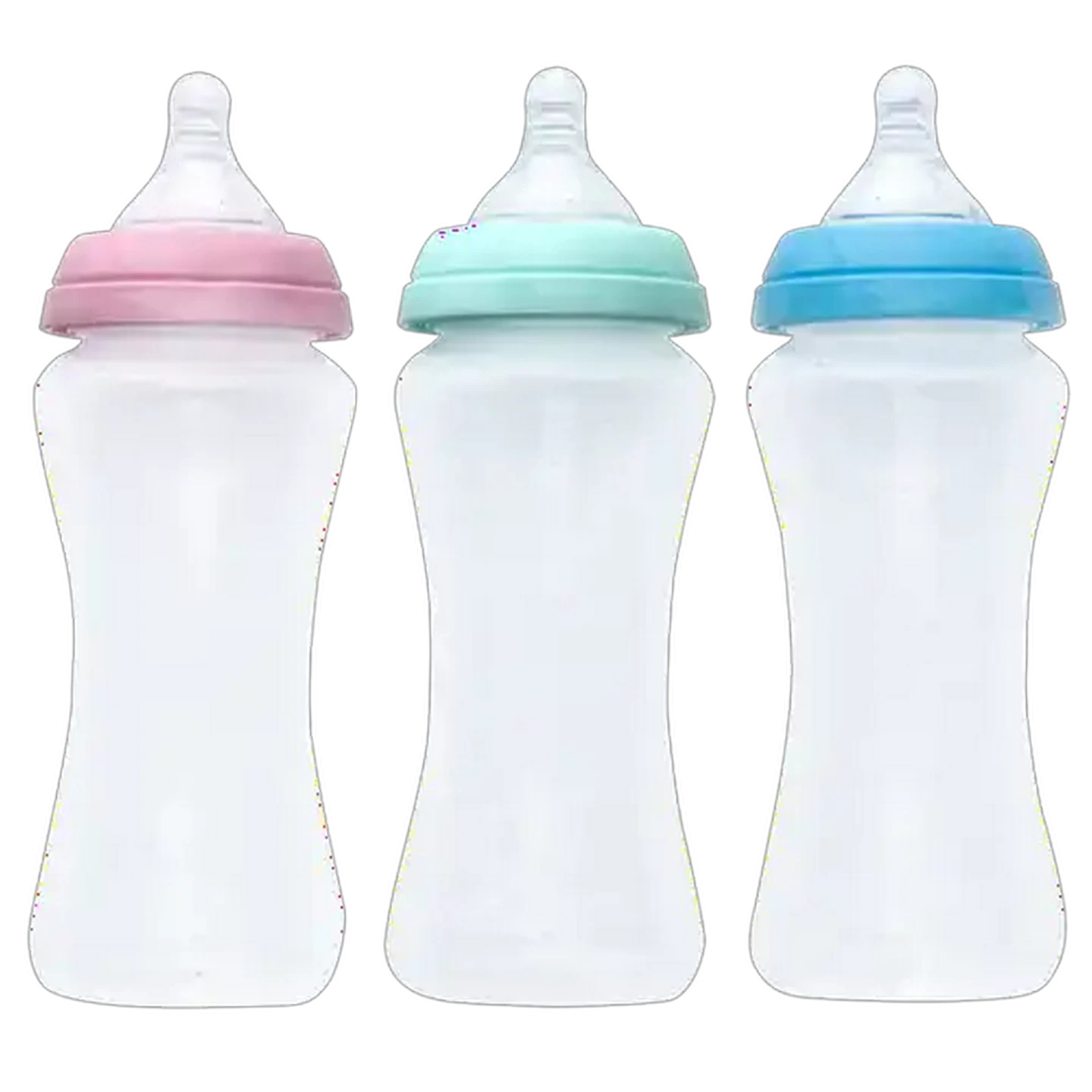 Image of Nu Ware Wide Neck Feeding Bottle 360ml (Colour May Vary)