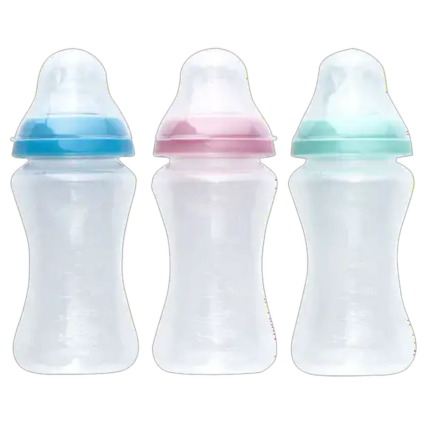 Image of Nu Ware Wide Neck Feeding Bottle 260ml (Colour May Vary)