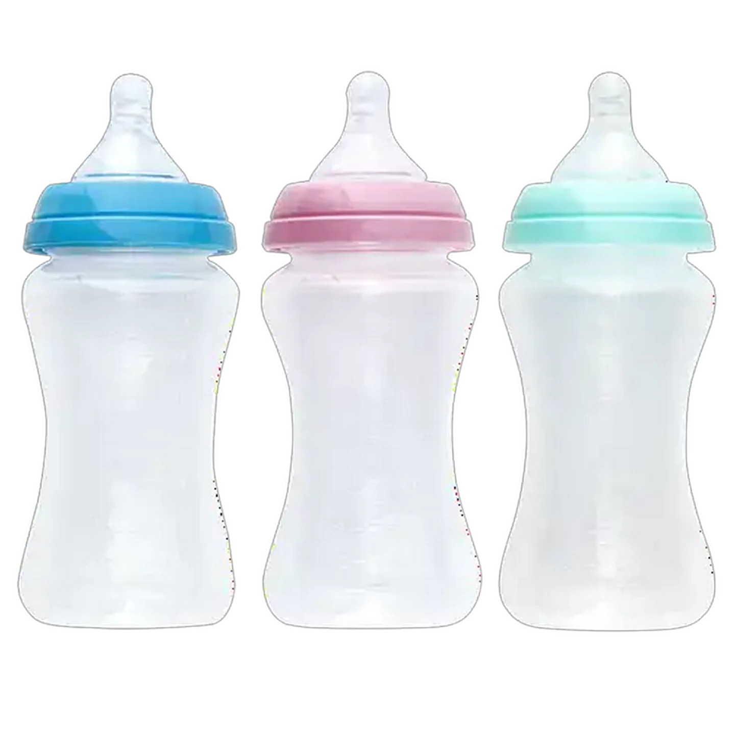 Image of Nu Ware Wide Neck Feeding Bottle 260ml (Colour May Vary)