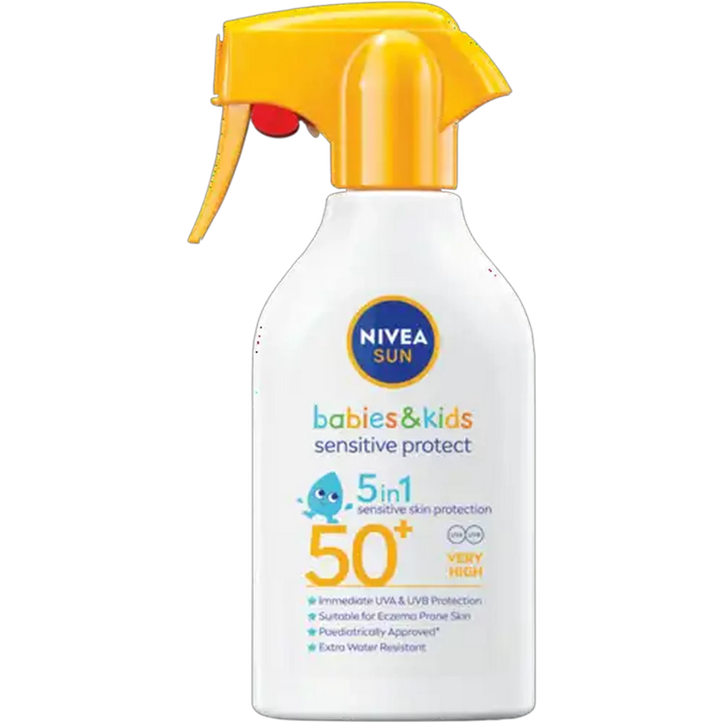Image of NIVEA SUN Babies & Kids SPF 50+ 5-in-1 Sensitive Skin Protection 250ml