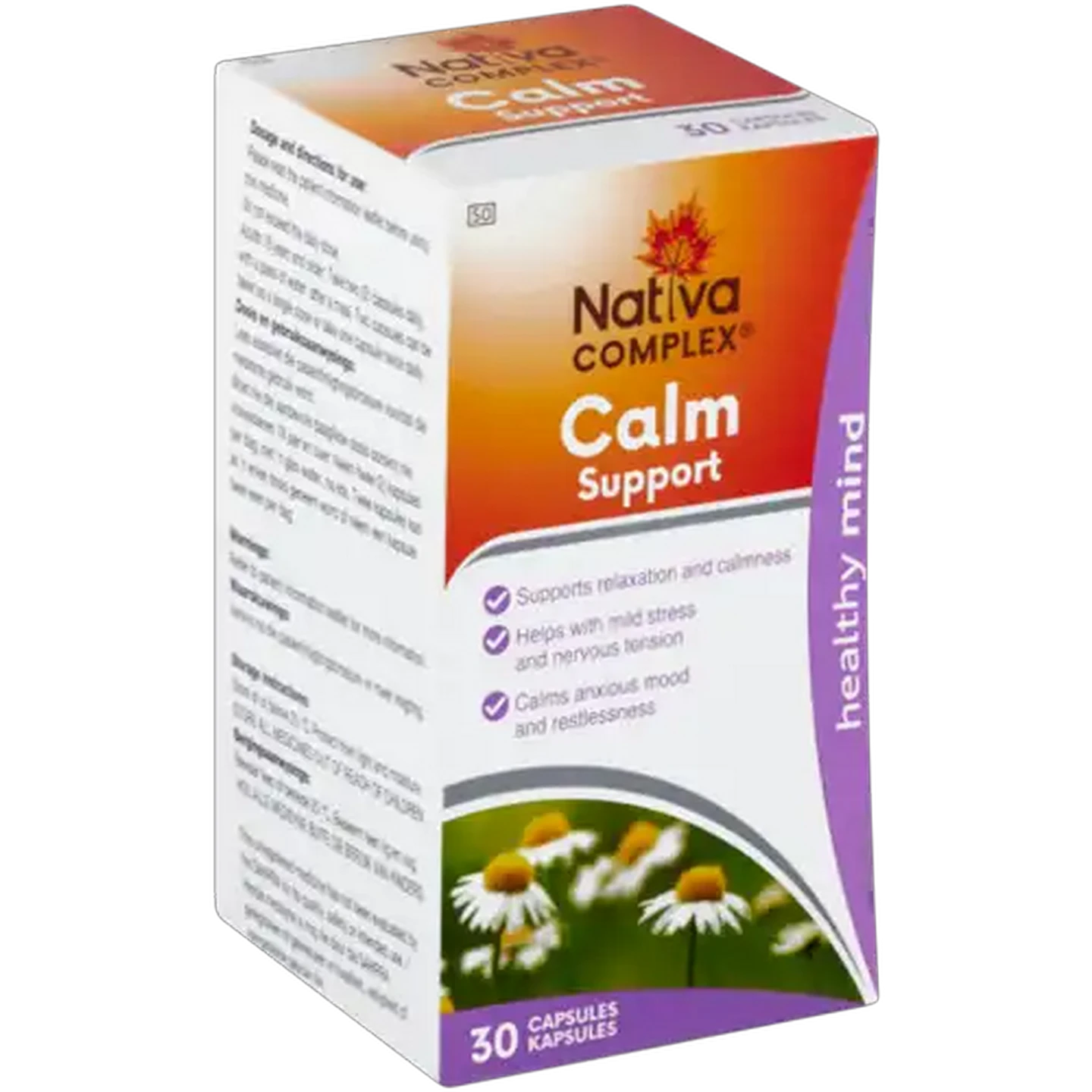 Image of Nativa Complex Calm Support Capsules 30 Pack