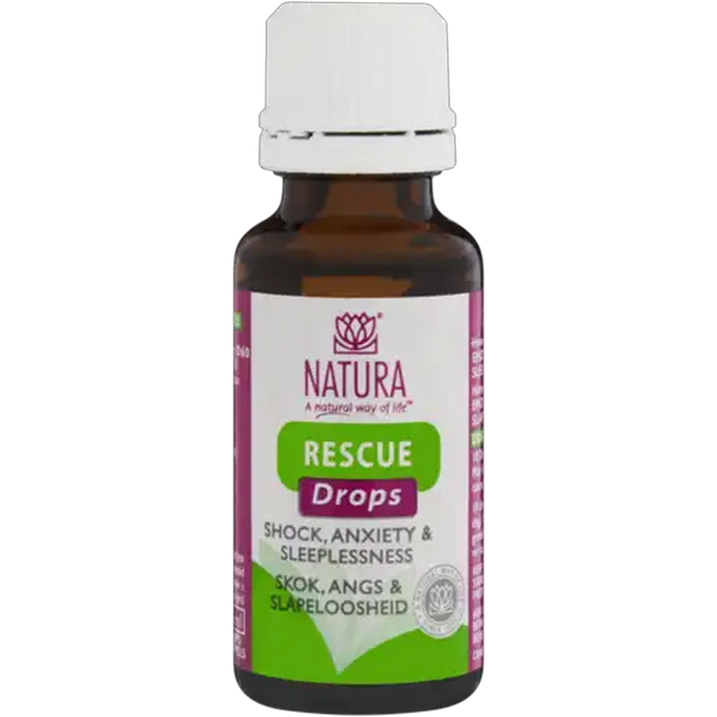 Image of Natura Rescue Homeopathic Drops 25ml